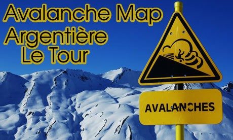 Avalanche map Agentiere Le Tour