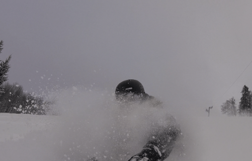 Powder Skiing In Chamonix