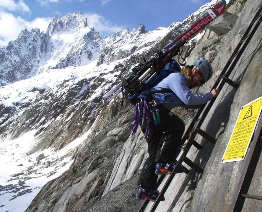 Climbing The Chamonix Ladders