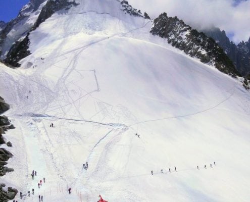 A Busy Petite Aiguille Verte