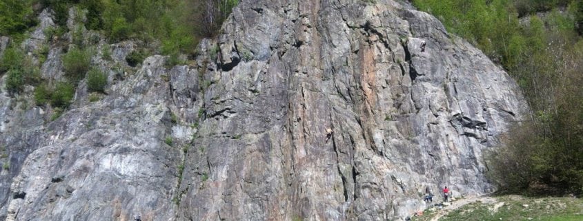 Les Gaillands Climbing Wall Chamonix
