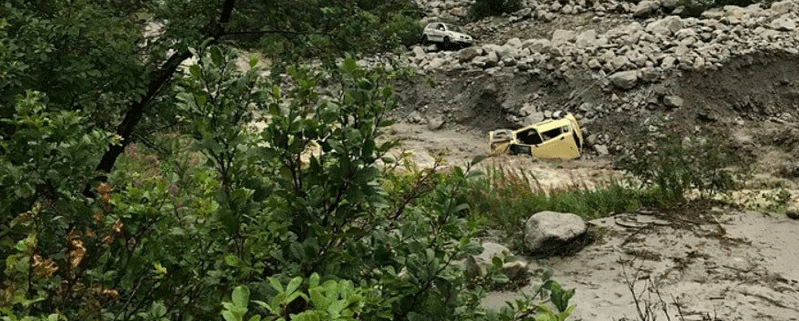 Courmayeur landslide