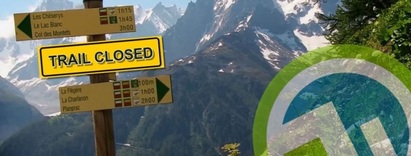 Lac Blanc Trail Closed Planet Chamonix